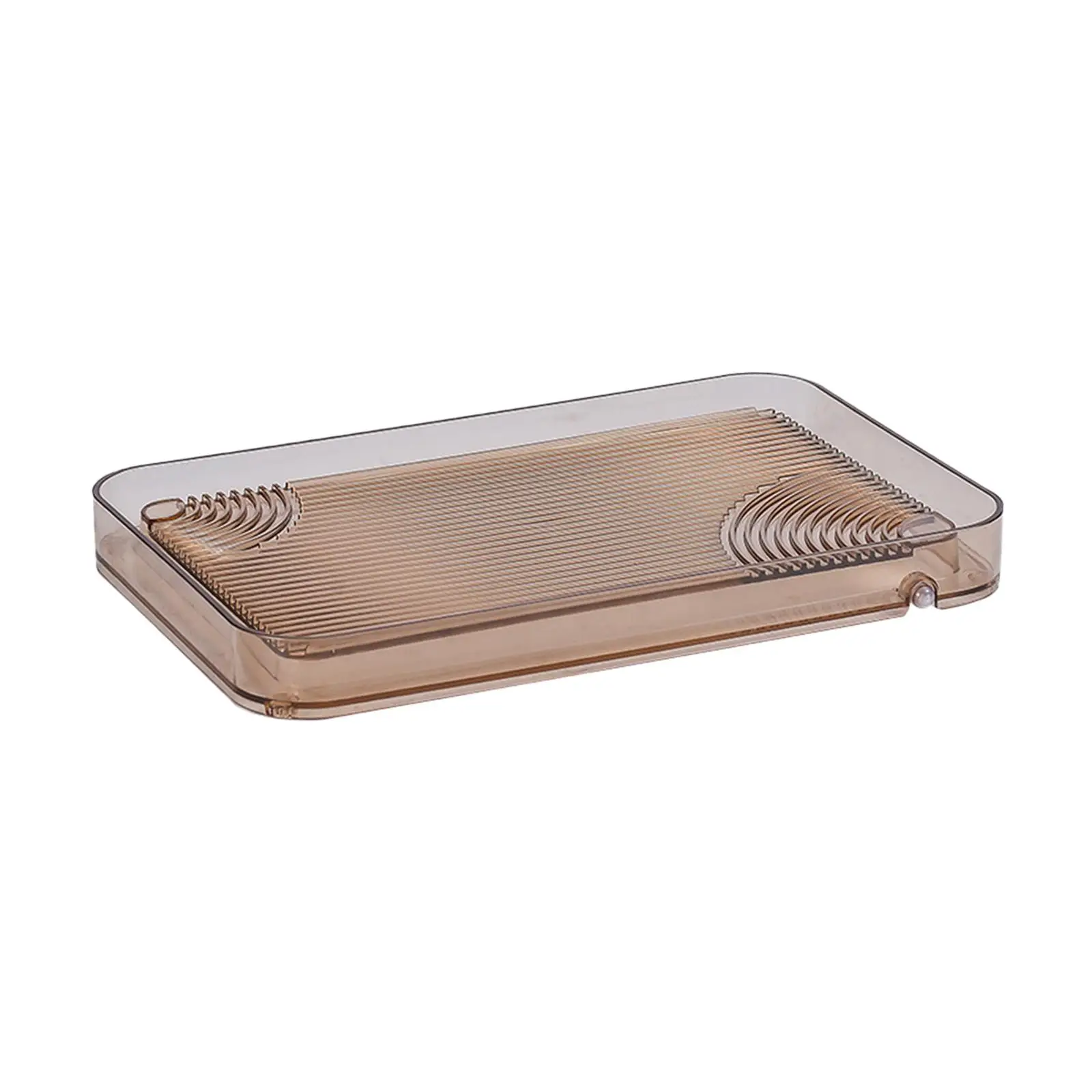 Rectangle Serving Tray Drainer Tray Tableware Food Container Tea Plate for Kitchen Bathroom Living Room Dressing Room Ornament