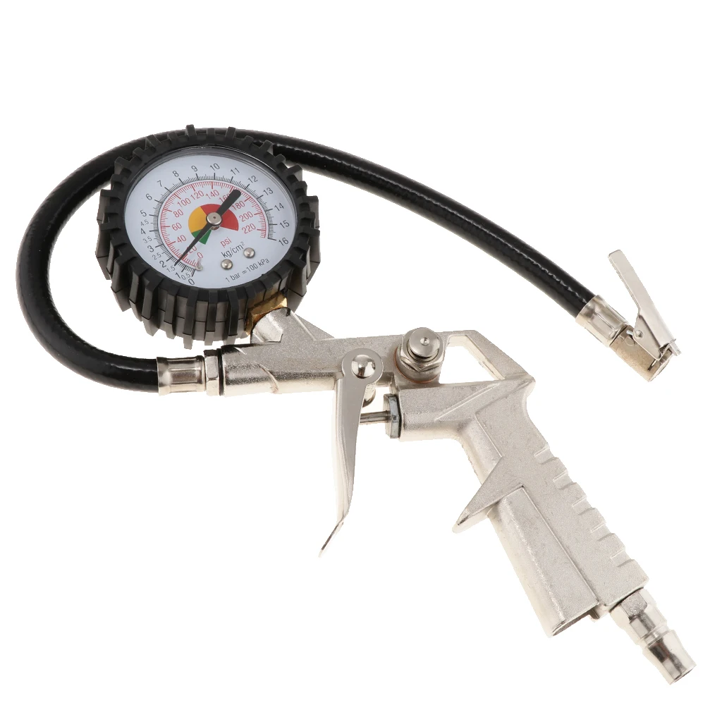 0-220PSI Car Vehicle Motorcycle Tire Inflator/Deflator Tyre Pressure 