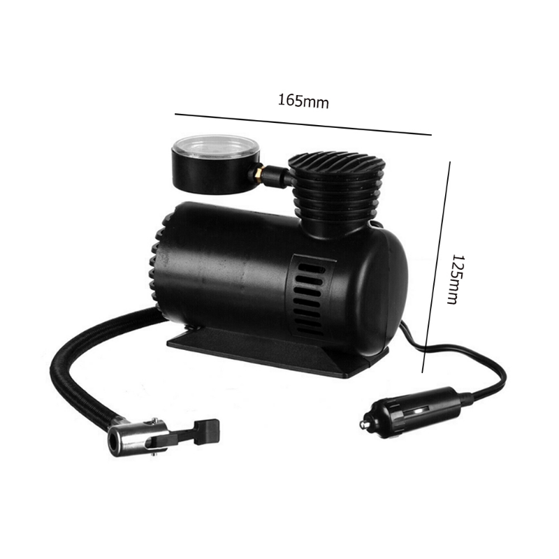 Nombre 4, Mini bomba de compresor de aire portátil, 12V, 300psi, Inflador de neumáticos, 15LPM, inflado rápido para motocicleta, Kayak y bicicleta