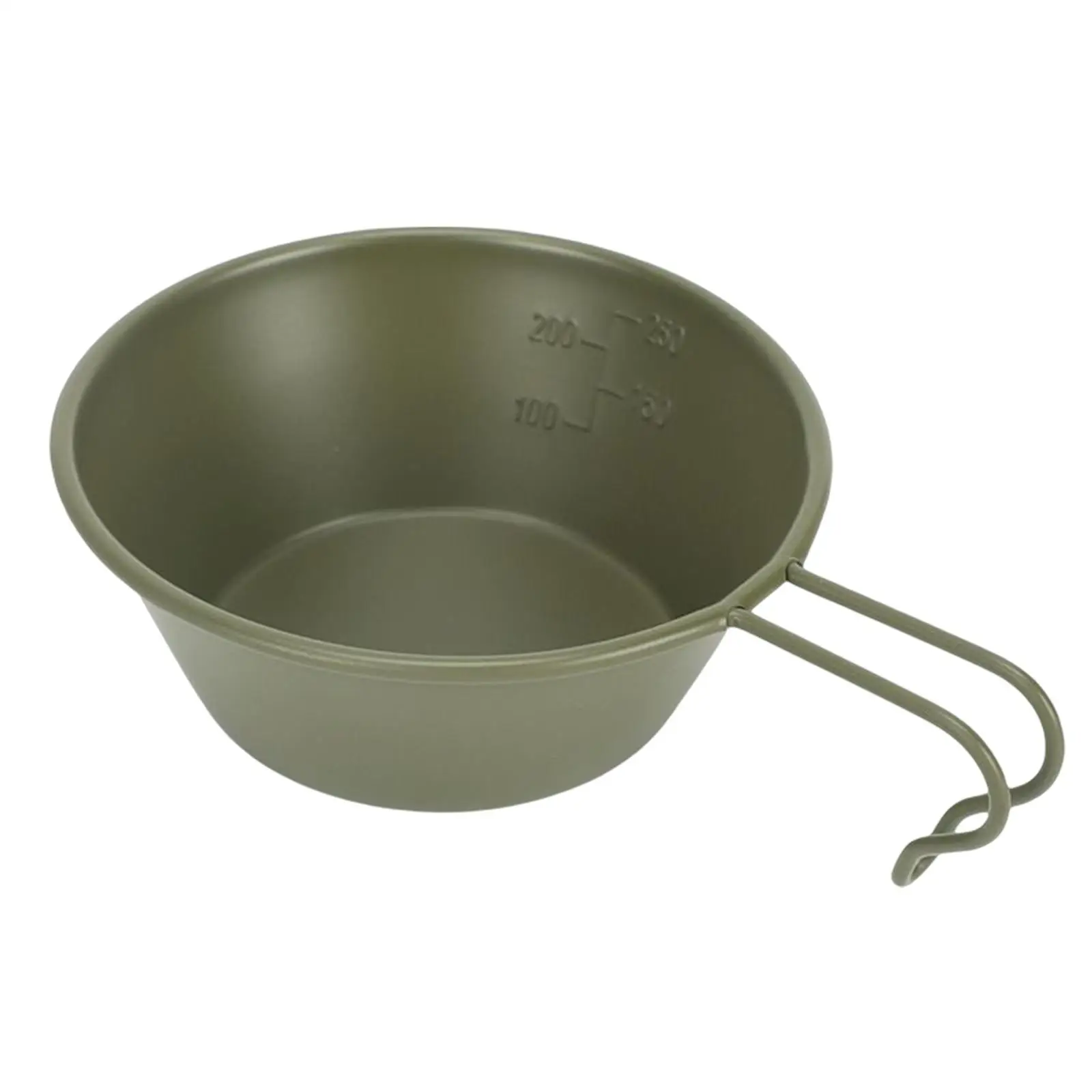 Stainless Steel Camping Bowl Outdoor Cookware Cooking for BBQ Picnic