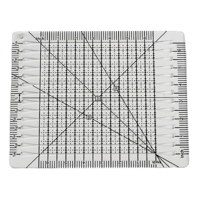 Creative Grids Simple 7/8 Triangle Maker Quilt Ruler