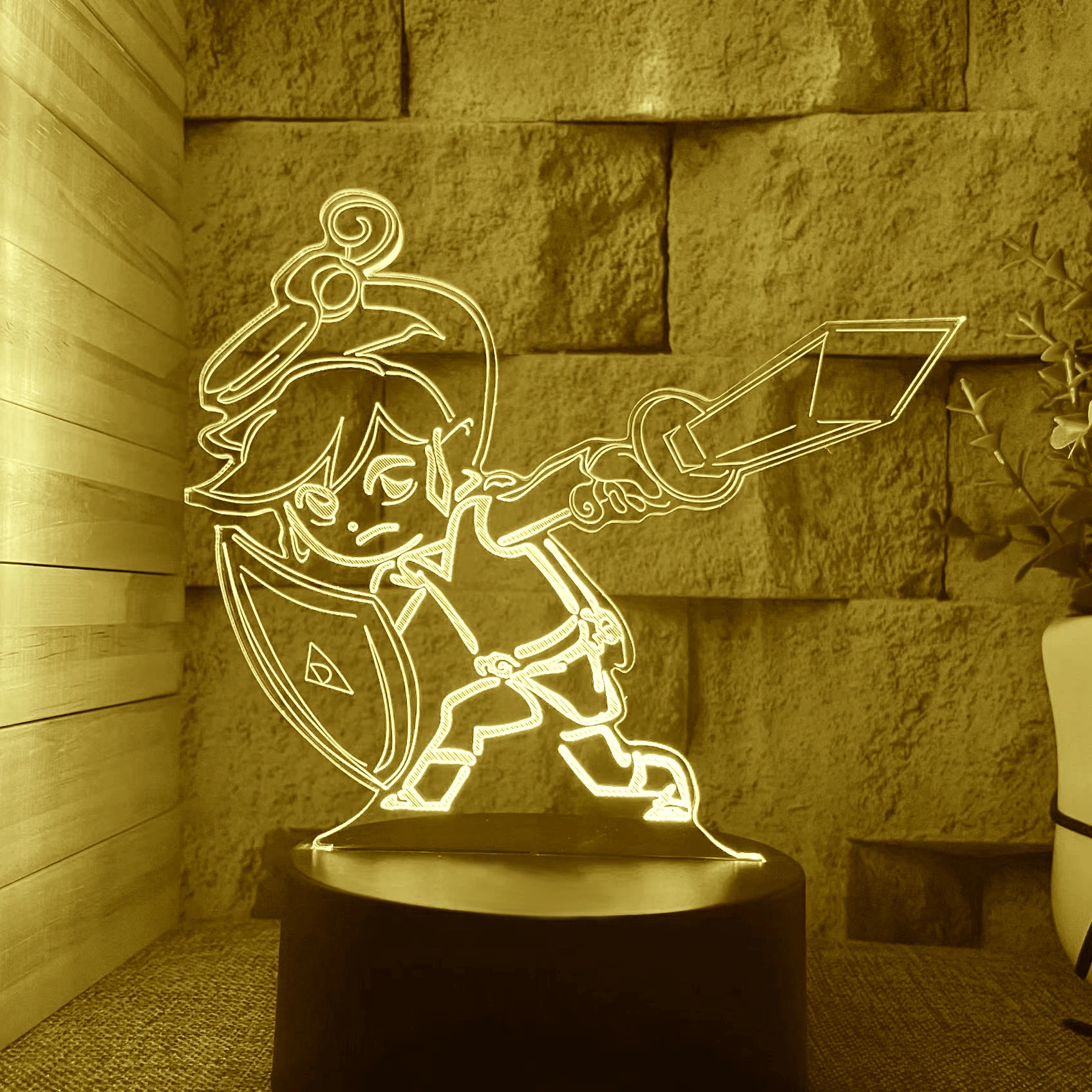 3D Night Light Zelda Amiibo The Legend Led Figure Toy