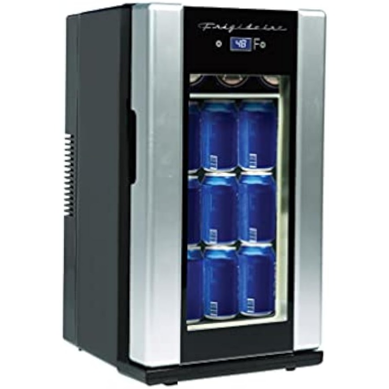 Title 11, 18 Can OR 4 Wine Bottle Retro Beverage Fridge, ...