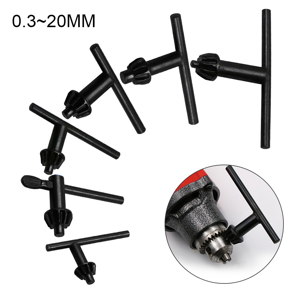 Elektrische Hand Bohrfutter Schlüssel Werkzeug 0,3-4mm 0,6-6mm 1,5-10mm 1,5-13mm 3-16mm 5-20mm Bohrfutter Schlüssel Drehmaschine Zubehör – Detail 1