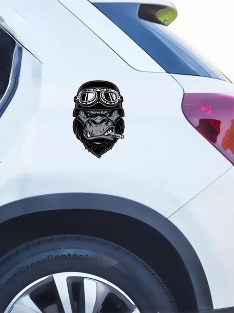 Adesivo Per Auto Della Razza CANE CORSO In Posizione Eretta - Foto 5