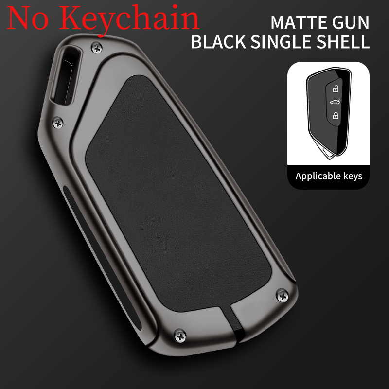 Custodia per chiave auto in pelle metallica Shell per VW Volkswagen Golf 8 MK8 per Skoda Octavia A8 SEAT Leon MK4 2022 custodia protettiva Fob 20 Custodia per chiave auto in pelle metallica Shell per VW Volkswagen Golf 8 MK8 per Skoda Octavia A8 SEAT Leon MK4 2022 custodia protettiva Fob - Saa875481fc894b7990ced067fea794d0K
