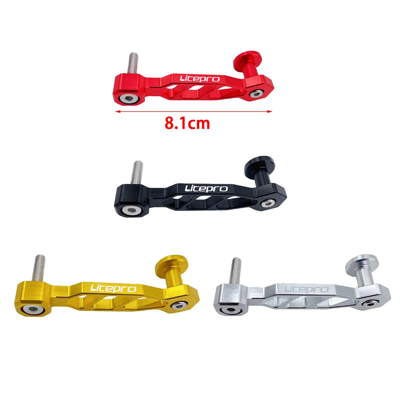 Bike Chain Tensioner Rear Derailleur Guide Bicycle Protector Stabilizer Speed Adjuster Aluminum Alloy for Birdy Folding Bike