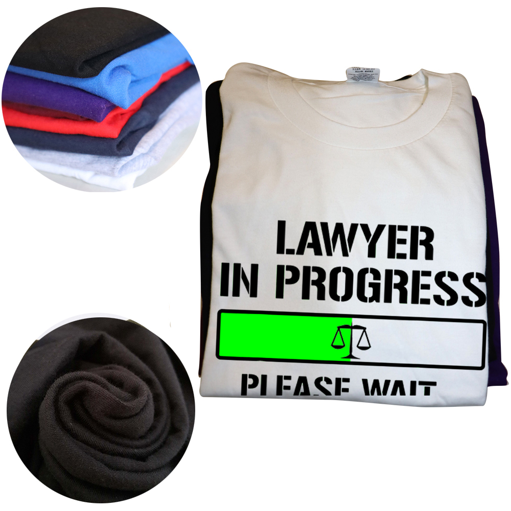 Lustige Anwalt in Fortschritt Gesetz Schule T Shirts Grafik Baumwolle Kurzarm Geburtstag Geschenke Sommer Stil T-shirt Herren Kleidung – Detail 4