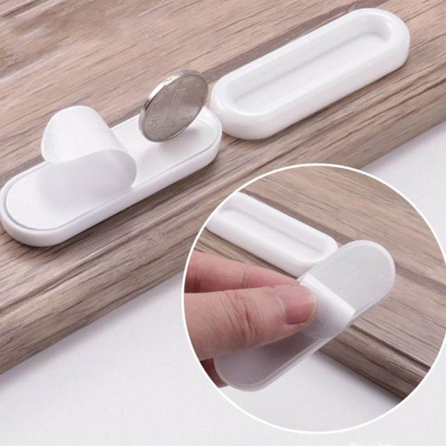 Tiradores Autoadhesivos Para Muebles De Aluminio - 2 Unidades Plateadas 150 Mm, Fáciles De Instalar Sin Agujeros