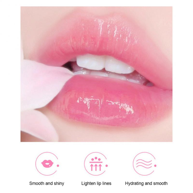 Best of 4 / 1Pcs Natural Lip Balm Moisturizing Lipstick Base Cute Makeup Anti-Cracking Lip Oil Original Korean Cosmetics Skin Care Product Reviews & Tips - Image 2