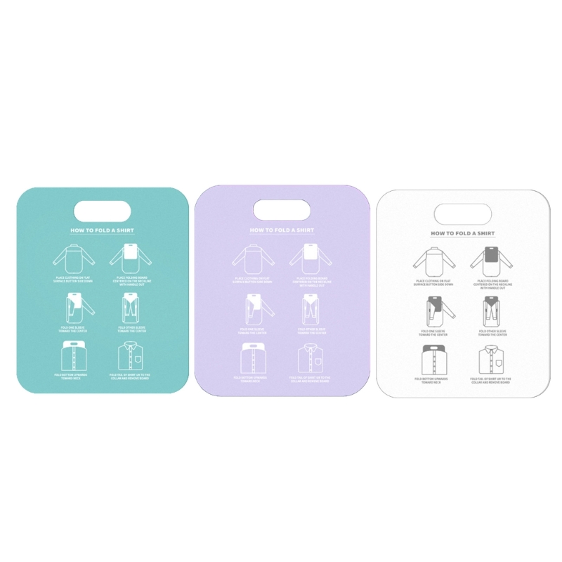 MAEXUS® Planche à Plier Les Vêtements – Pliage Rapide Et Parfait En Quelques Secondes Pour T-shirts, Chemises Et Pulls – Format Compact 28x23 Cm
