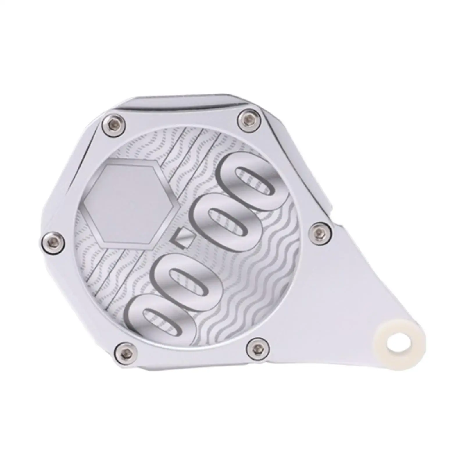 Hexagon Tax Disc Plate Tax Disc Holder for Bike Motor Easy to Mount