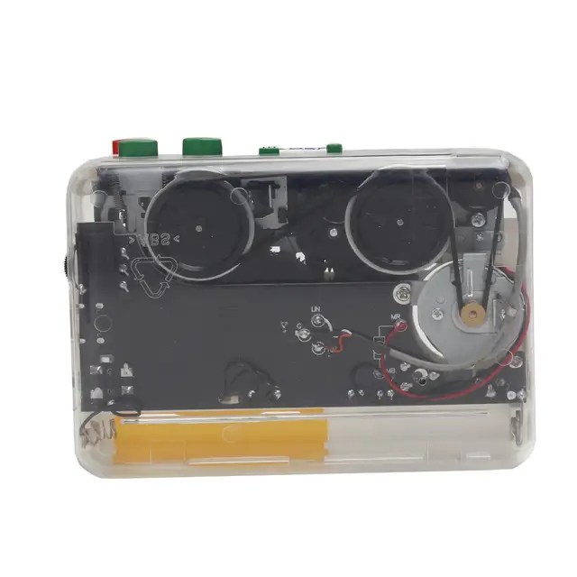 Lecteur Cassette Portable, enregistreur Cassette au Format Mp3, coque  entièrement transparente, Port USB/type-c - AliExpress