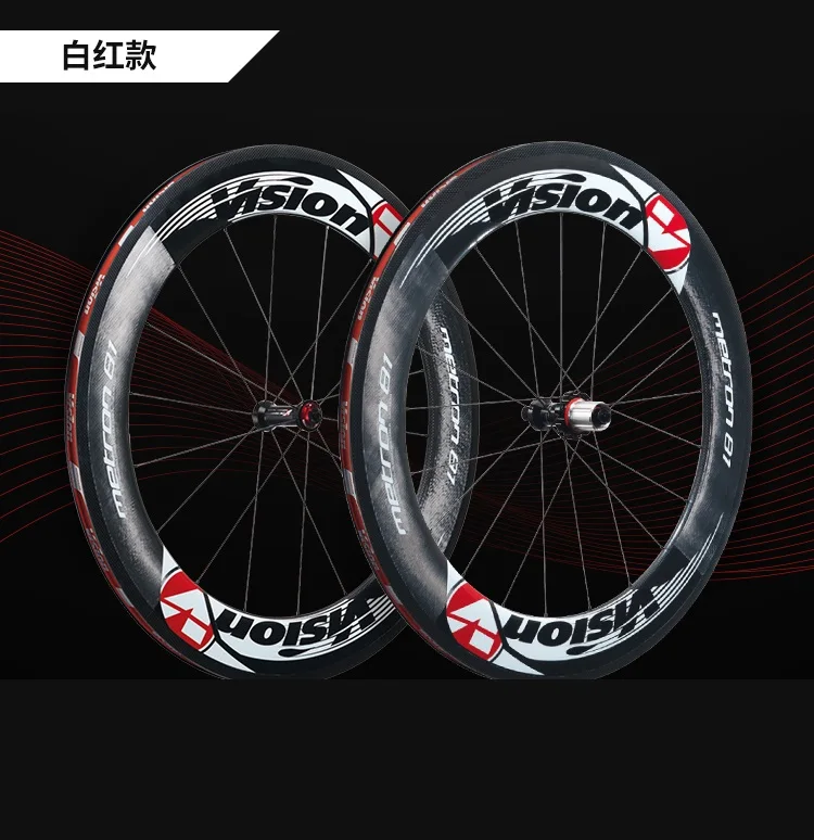 New 2019 Vision Metron M81 81 88 Road Bike Wheel Sticker for Cycling Race Decals 