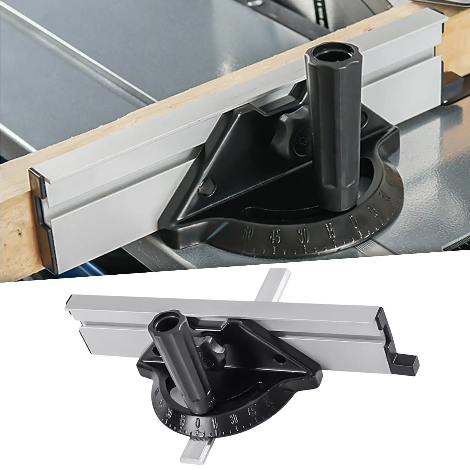 Miter Gauge Fence System ,Accurate Measurement with Repetitive Cut  for Router Table,Jointers
