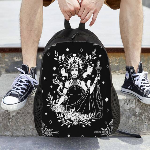 Demon top Hunter Minimalist Backpack: Tarot Cards of the Major Arcana