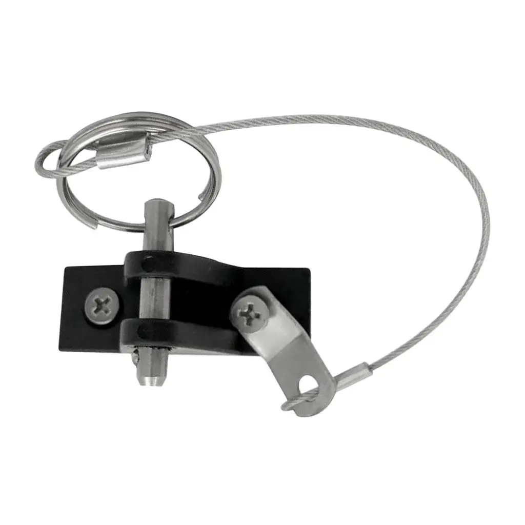 Durable Nylon Deck Hinge with Stainless Steel Quick Release Pin Lanyard for