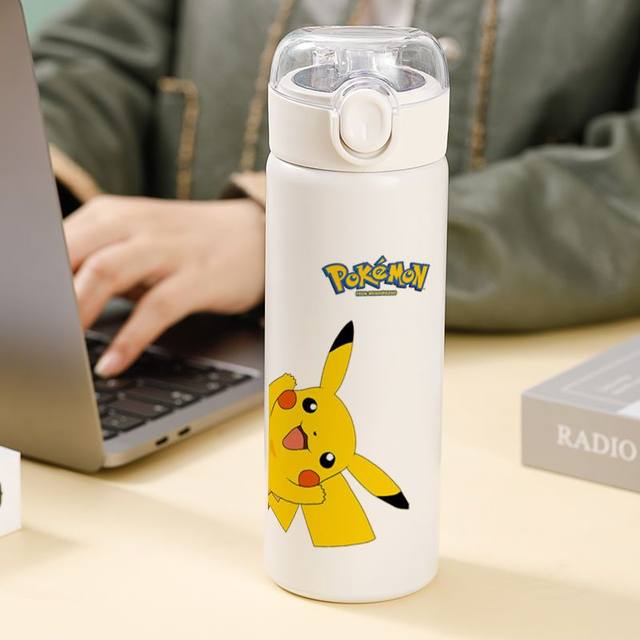 Pokemon Anime Pattern 304 Stainless Steel Thermos 450ml High