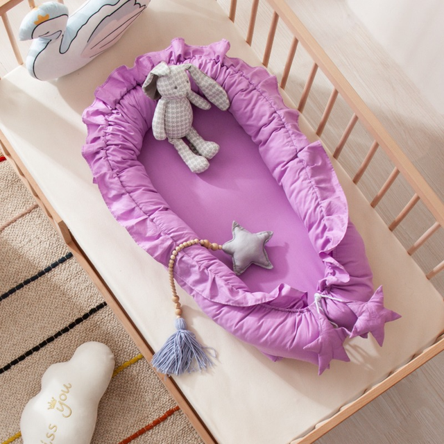 Set di cuscini per lettino per neonati Snugle lettino per neonati lettino  pieghevole lettino centrale Chaise Longue per bambini culle portatili -  AliExpress