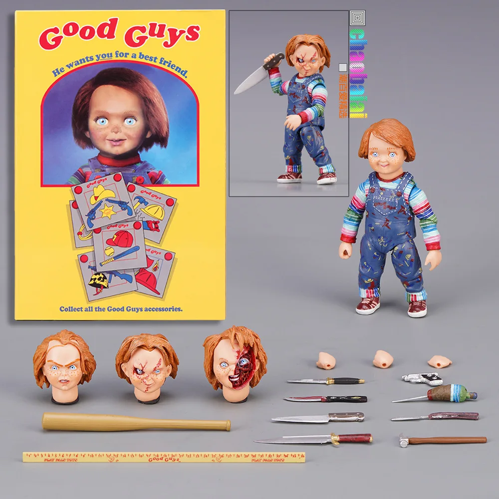 Chucky Action Figure Collectible Model for Children,