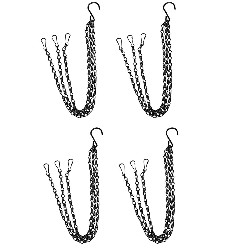 Description Picture 4 of itemHeavy Duty Hanging Flower Basket Planter Pot Replacement Chain Hanger Hooks