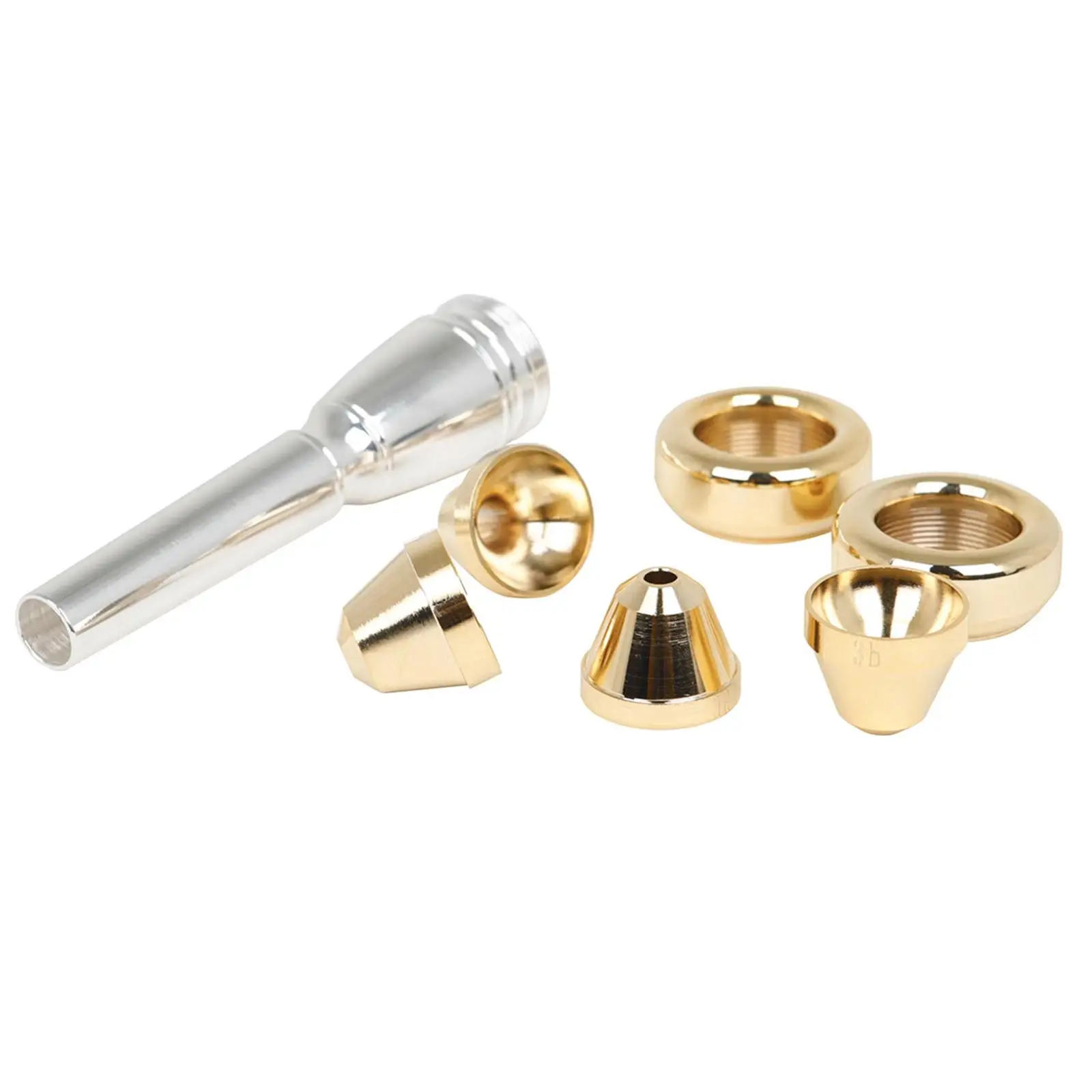 Brass Trumpet Mouthpiece Trumpet Lovers Gifts Mouth Strength Training Durable