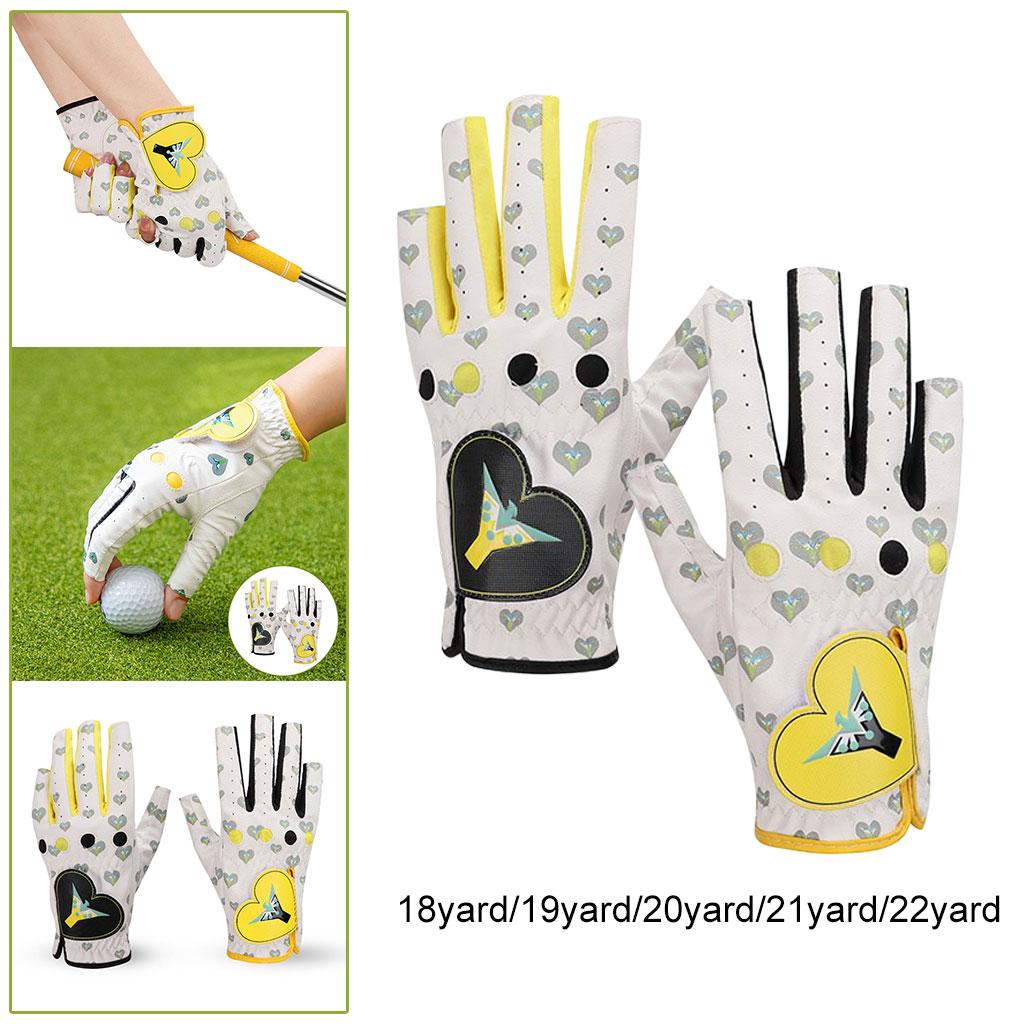 Golf Fingerless Gloves Breathable Touchscreen for Cycling Left & Right Hand Driving