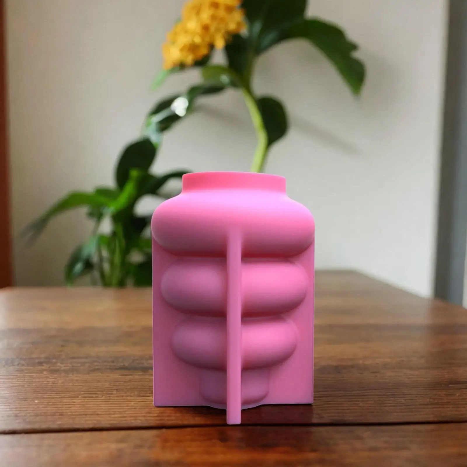 Silicone Flower Vase Mould Epoxy Resin Flower Pot Handmade DIY Concrete Vase