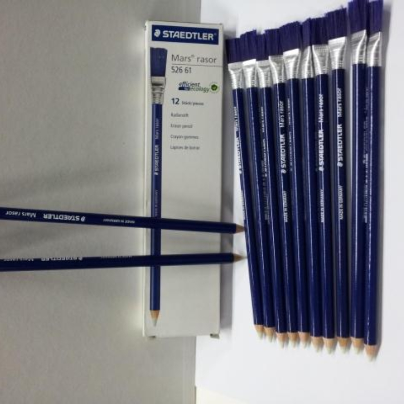 12 Teile/schachtel Stift Typ Radiergummi Peeling Kleber Radiergummi Stift Universal Stift für Dekontamination und Rost Entfernung In Elektronische Fabriken – Detail 5