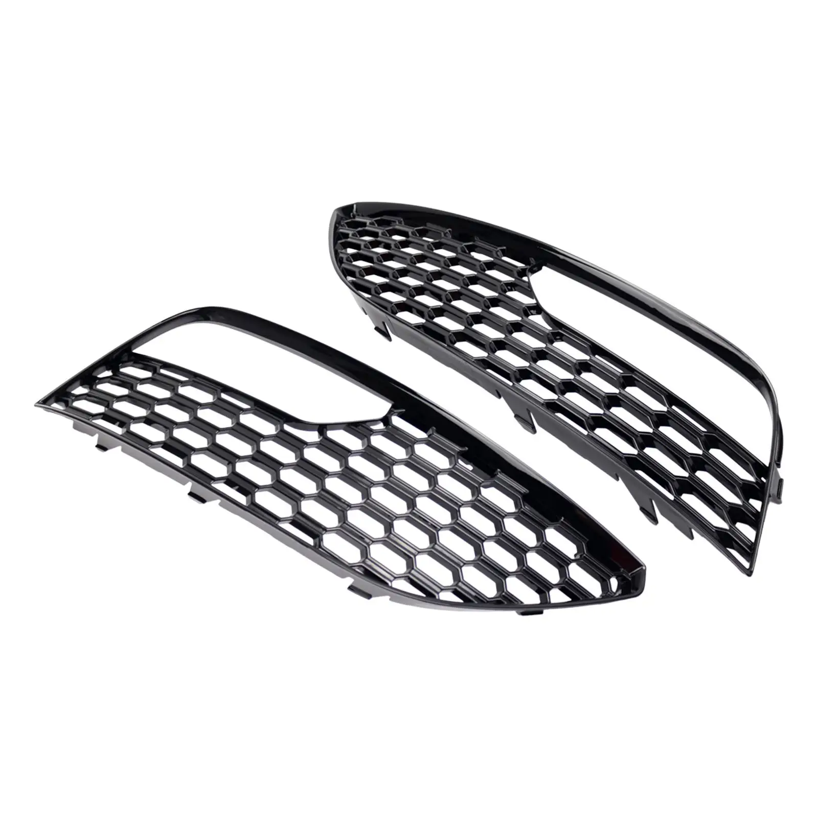 2 Pieces Fog Light Grille Covers 8V3807681 8V3807682 for Audi A3 S3