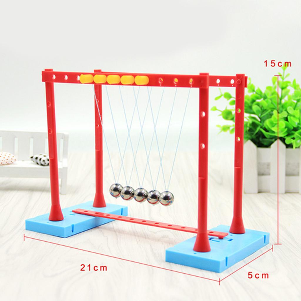 Newton's Cradle Balance Ball Physics Science Pendulum Kids Desk Fun Toys Gift