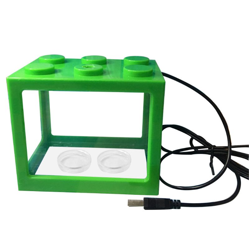 Title 8, Mini Aquarium USB Portable pour réservoir, lumi...