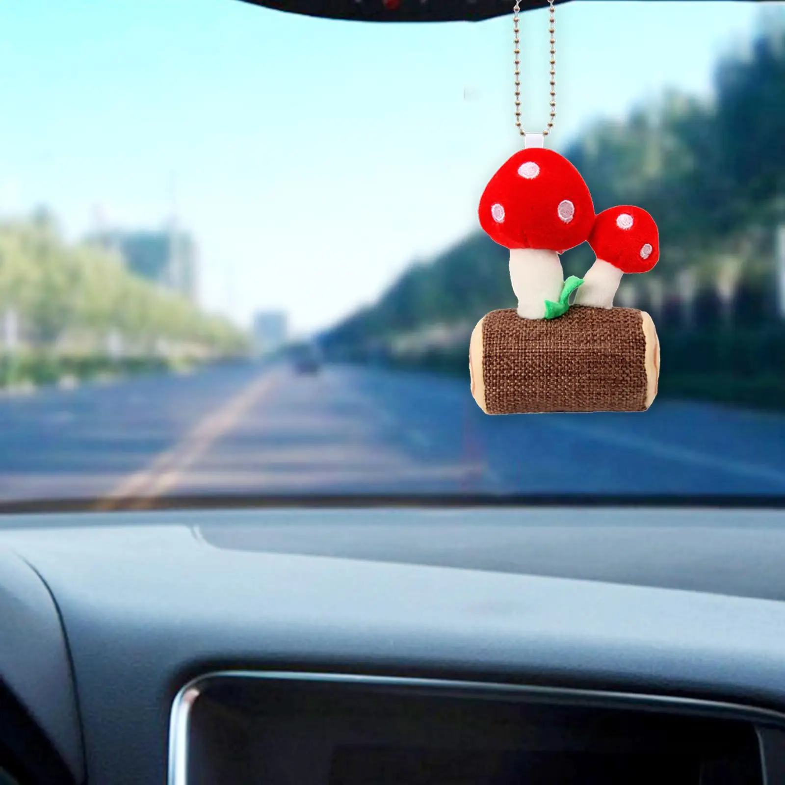 Mushroom Plush Keychain Plush Mushroom Toys Bag Pendant for Kindergarten Gift