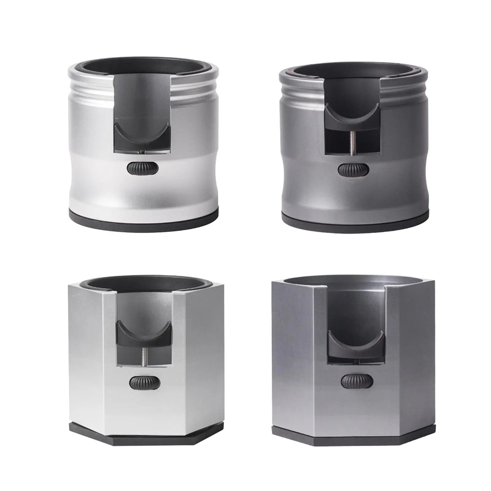 Aluminum Alloy Portafilter Stand Holder, Coffee Tamper Holder with Non Slip Base for Cafe