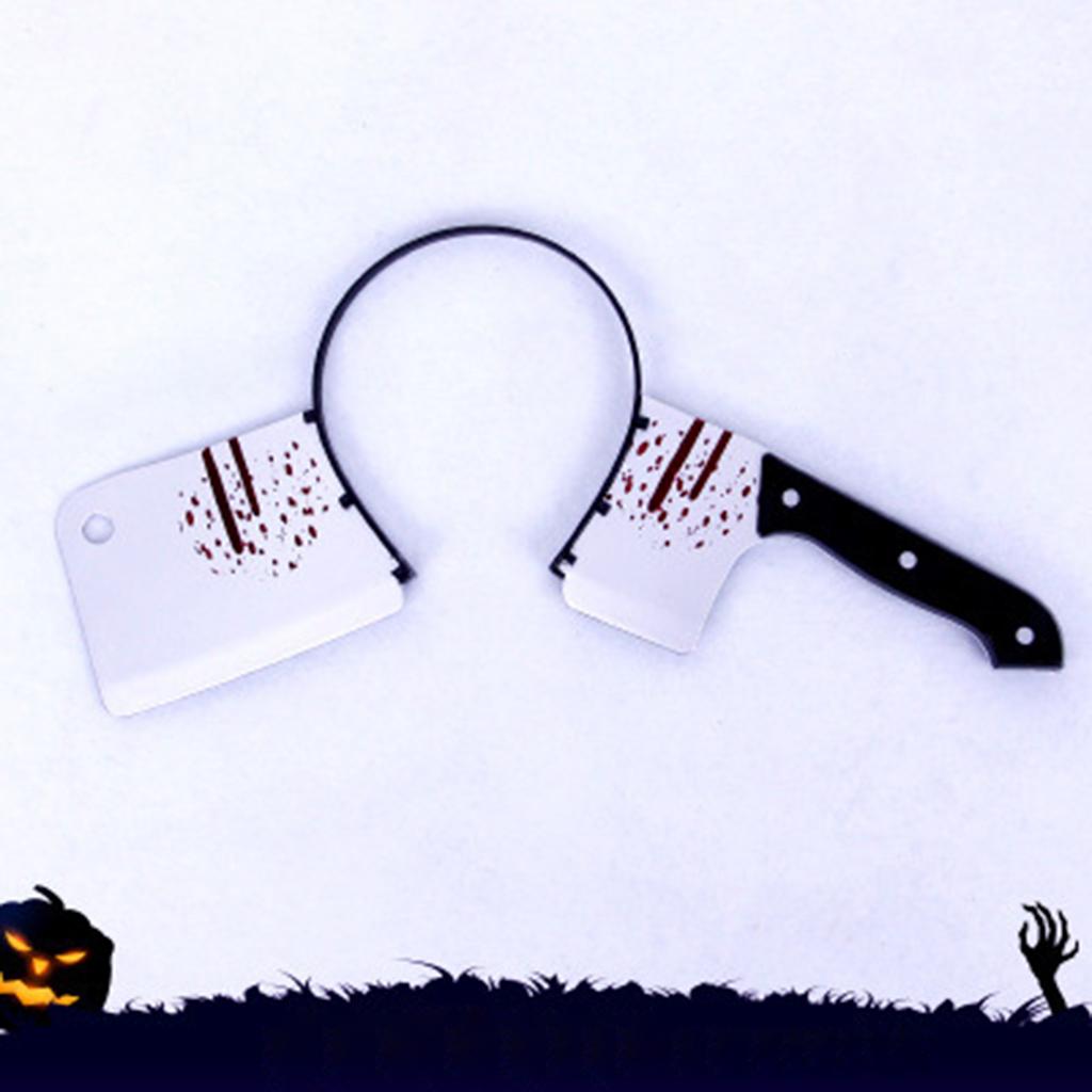 Halloween Horror Headbands Scary hair Clips Makeup Bloody Headpieces for Tricky Toys Teen Halloween Costume Party