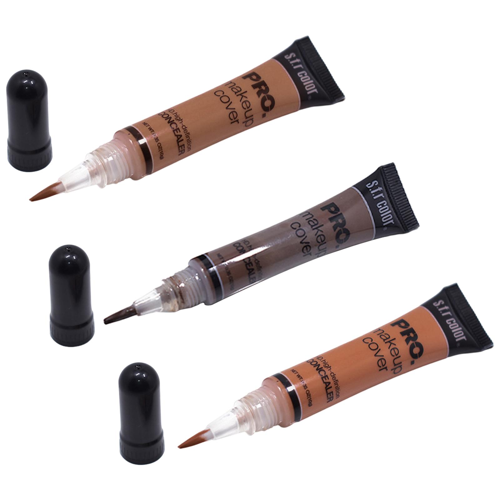Concealer 0.35oz Facial Makeup Cosmetics Contour for Temporarily Disguise Tattoo Covering Dark Circles Acne Spots Veins Scars