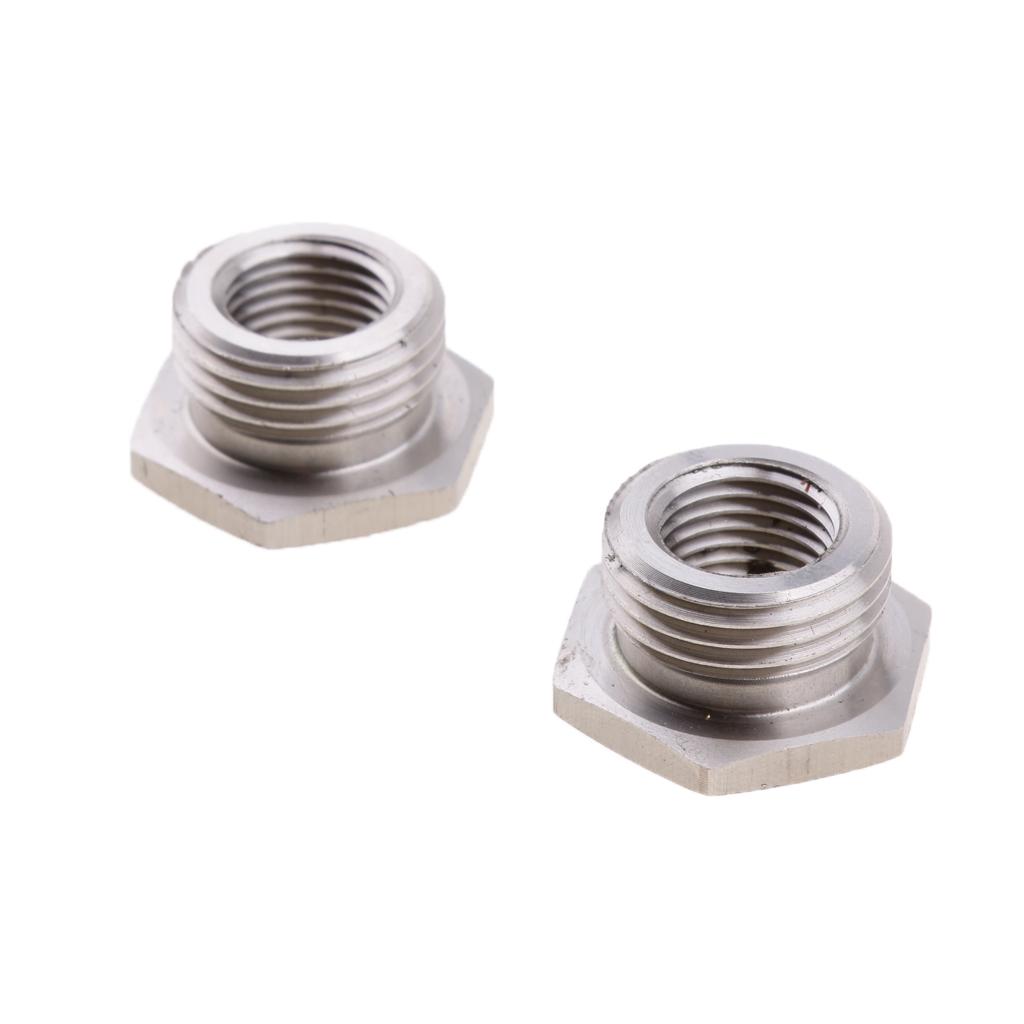 Adapters Reduce 02 O2 Sensor Ports Bungs 18MM-12MM Plug Stainless for