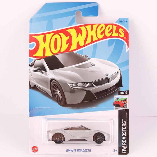 Original Hot Wheels Car HW Vehicle 1/64 Alloy Diecast BMW I8 Roadster Black  White Convertible Children Toy for Boy C4982-156/250 - AliExpress