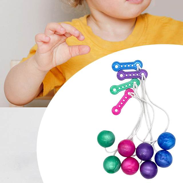 Creative Swing Bump Ball Fidget Clack Balls Click Clacker Antistress Ball  Novelty Toy Gifts for Kids Abilities Training Strength