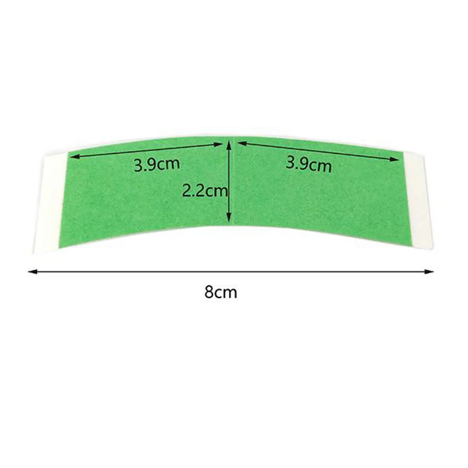 36 Pieces Double-sided Strong  Tapes for Lace Front Green Color