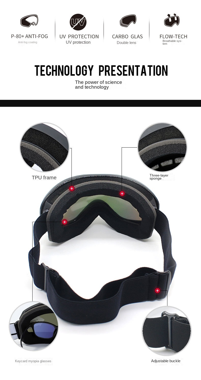 Lunettes Tactiques Anti-buée - 3 Verres Interchangeables - Protection UV Et Anti-choc - Pour Airsoft, Vélo, Ski, équitation