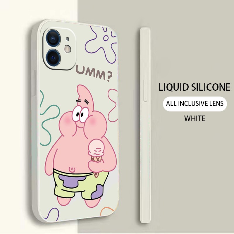 Cartoon Spongebob SquarePants Phone Case For iPhone 6s Plus 6 6s 11 12 13 Max Pro Mini SE 2020 7 7P 8 Plus X Xr Xs L18n Cover iphone 11 clear case