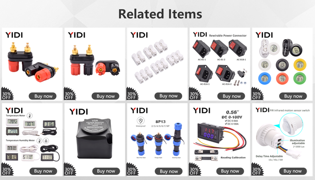 Terminale Di Connessione Per Altoparlanti Quadrato 1 X 4 Pezzi - Foto 2