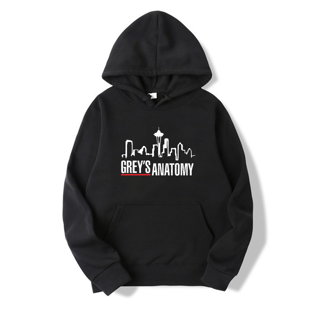 memorial hospital hoodies feminino manga longa pullovers