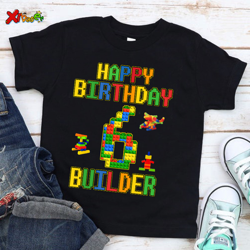 Lego birthday boy sales shirt