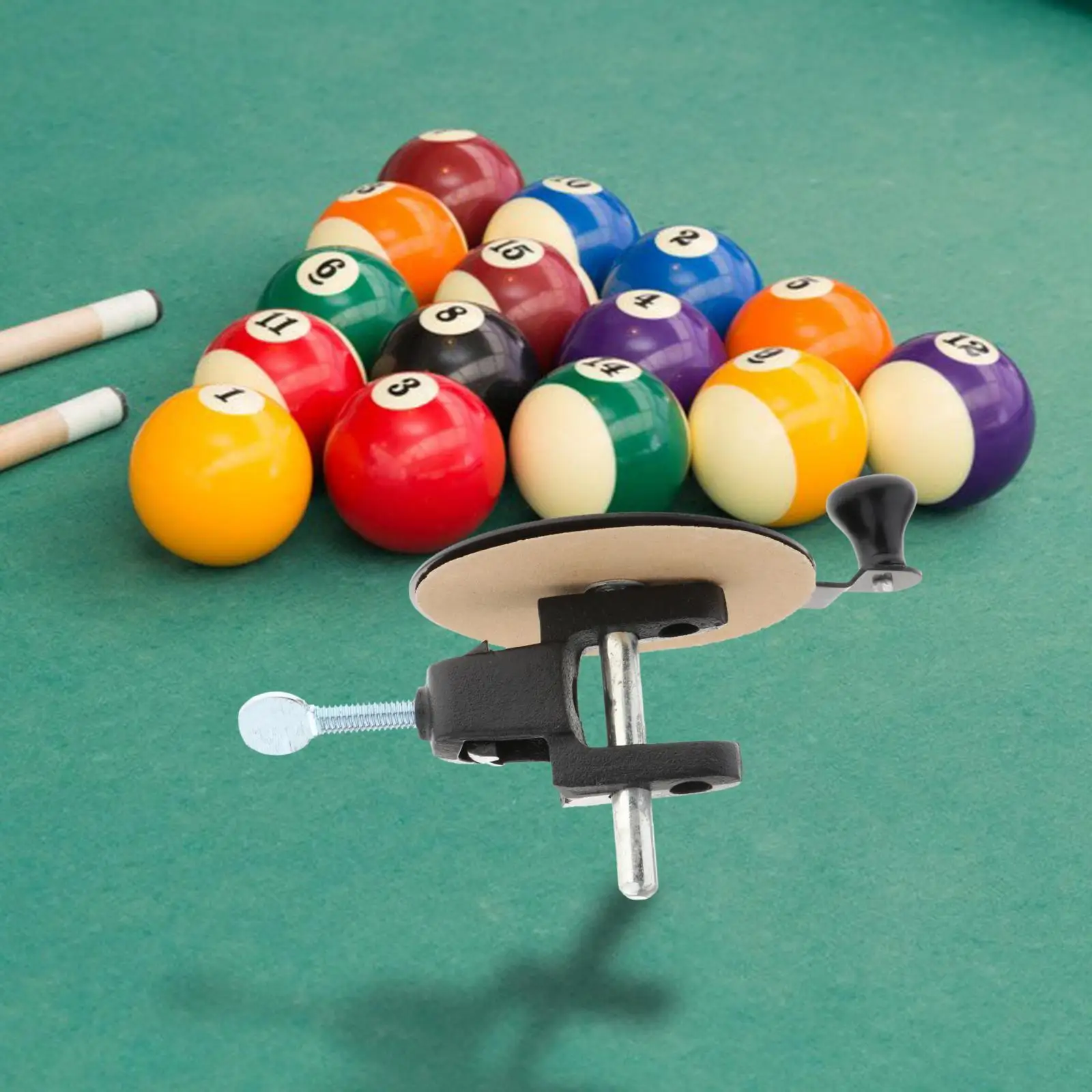 Billiard Pool Cue Tip Sander Pool Cue Maintenance Billiard Pool Cue Tip Shaper Tool for Daily Needs Replacements Forming