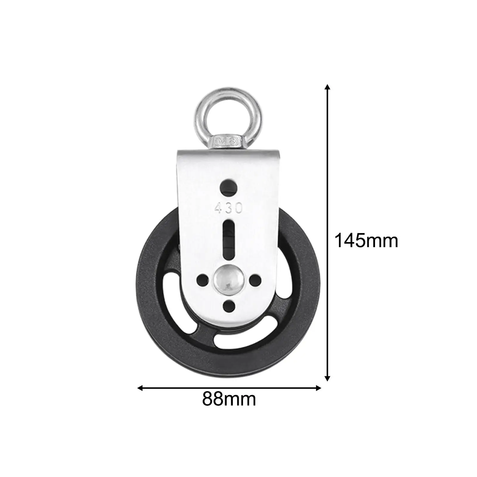 Weight Lifting Pulley Wheel for Crane Traction Fitness Equipment Accessories