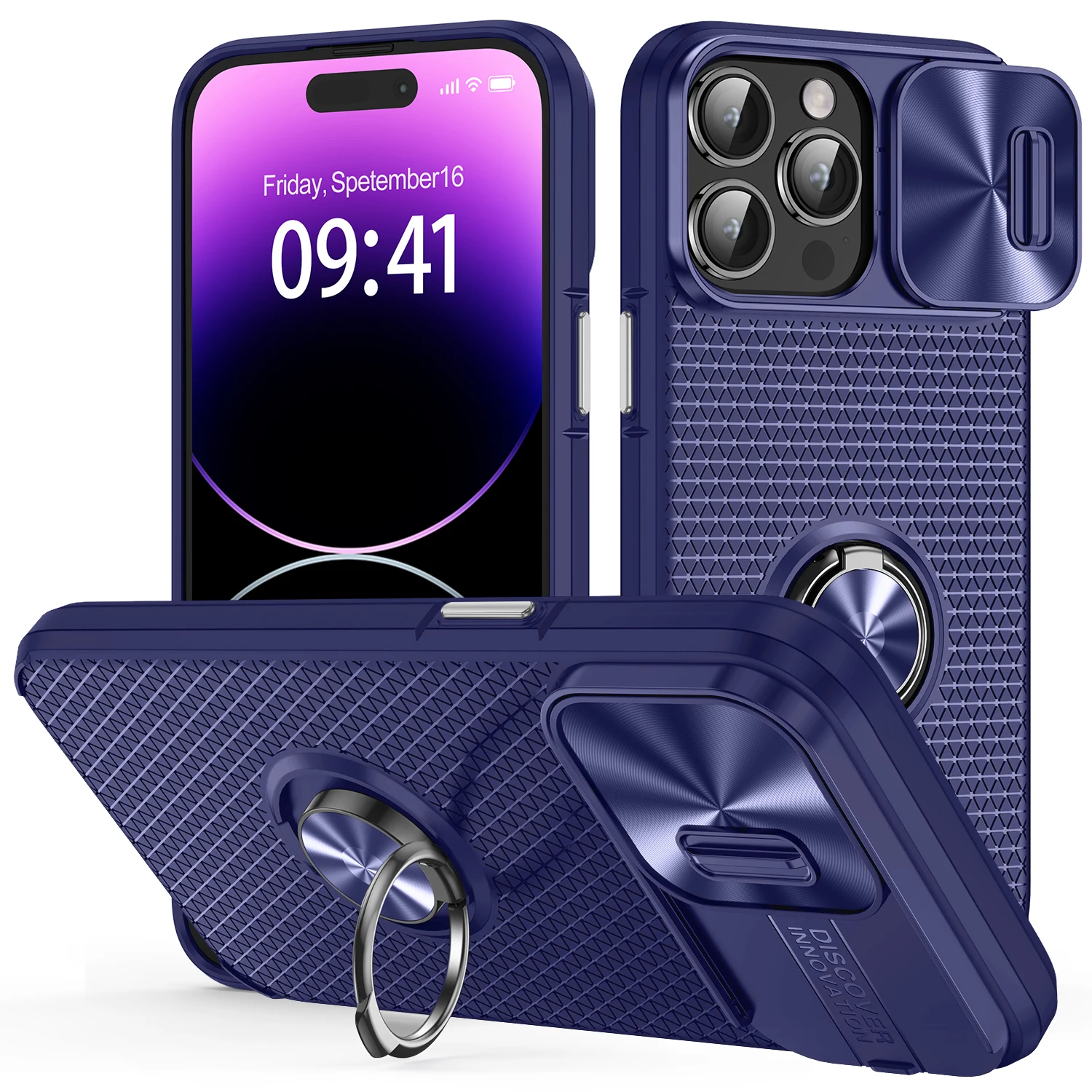  Funda protectora para iPhone 11 Pro Max, 360 de cuerpo  completo, resistente, resistente a los golpes, carcasa de aleación de  aluminio con protector de pantalla integrado de silicona para iPhone 11