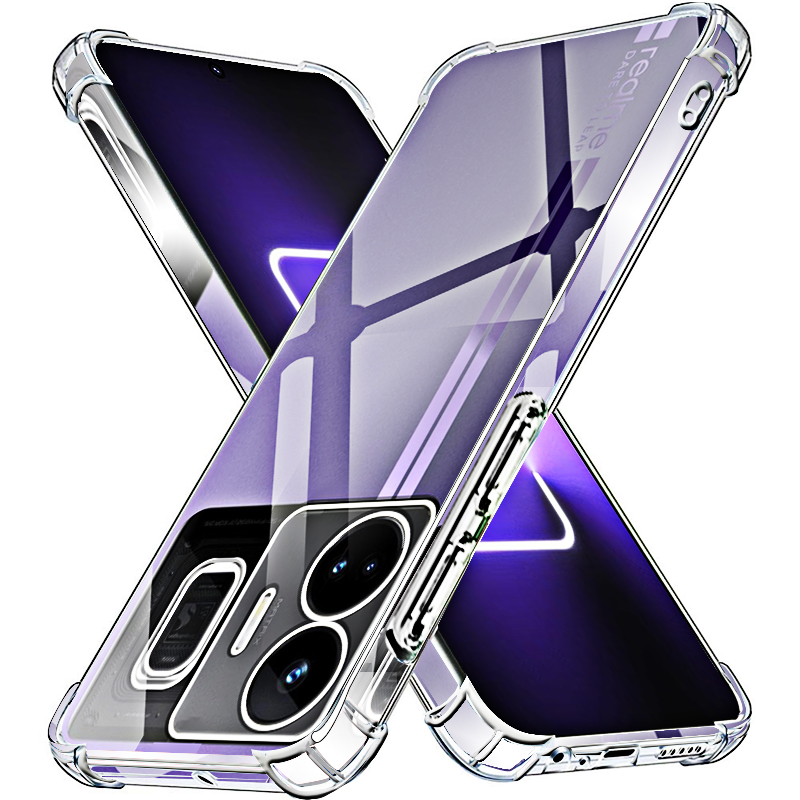 Für OPPO Realme GT Neo 5 240w Fall Klar Silikon Weiche TPU Telefon Abdeckung GT3 GT2 Gt 3 2t 5 5g Explorer Master Neo5 Transparent – Detail 1