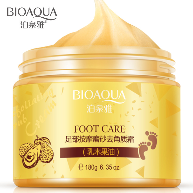 Best of BIOAQUA 180g Foot Massage Scrub Exfoliating Cream Repai Rough Skin Whitening Smooth Moisturizing Anti Wrinkle Foot Care Cream Reviews & Tips